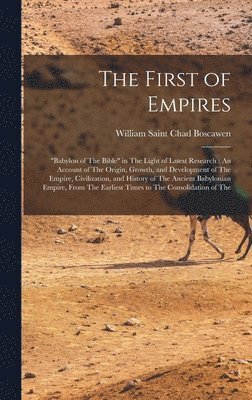 bokomslag First of Empires