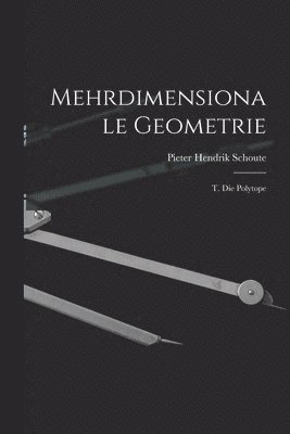 bokomslag Mehrdimensionale Geometrie