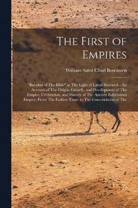 bokomslag First of Empires