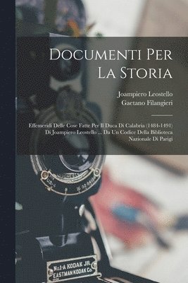 bokomslag Documenti Per La Storia