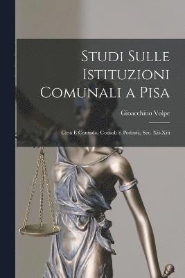 Studi Sulle Istituzioni Comunali a Pisa 1