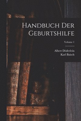 bokomslag Handbuch Der Geburtshilfe; Volume 1