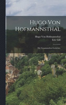 Eric Gill, Hugo Von Hofmannsthal - Hugo von Hofmannsthal, Inbunden