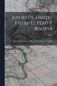 bokomslag Juicio De Lmites Entre El Per Y Bolivia