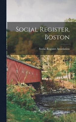 Social Register, Boston 1
