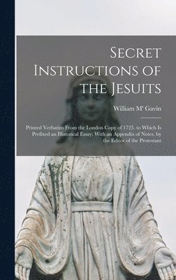 bokomslag Secret Instructions of the Jesuits