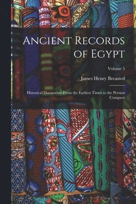 Ancient Records of Egypt 1
