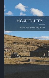 bokomslag Hospitality ..