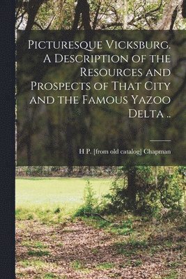 Picturesque Vicksburg. A Description of the Resources and Prospects of That City and the Famous Yazoo Delta ..