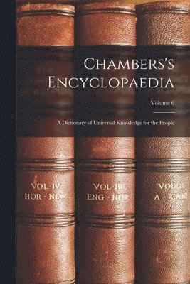 Anonymous - Chambers's Encyclopaedia, Häftad