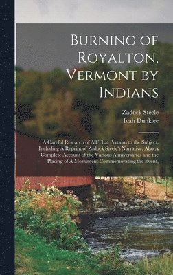 Burning of Royalton, Vermont by Indians 1