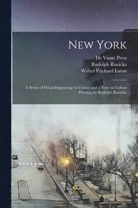 bokomslag New York; a Series of Wood Engravings in Colour and a Note on Colour Printing by Rudolph Ruzicka