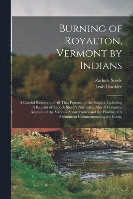 Burning of Royalton, Vermont by Indians 1