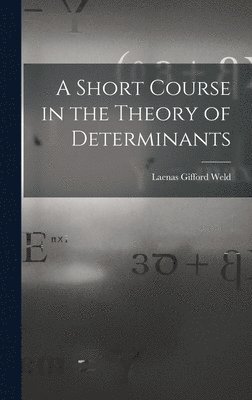 bokomslag A Short Course in the Theory of Determinants