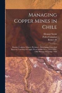 bokomslag Managing Copper Mines in Chile