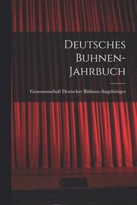 bokomslag Deutsches Buhnen-Jahrbuch