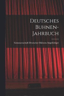 bokomslag Deutsches Buhnen-Jahrbuch