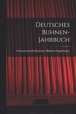 bokomslag Deutsches Buhnen-Jahrbuch