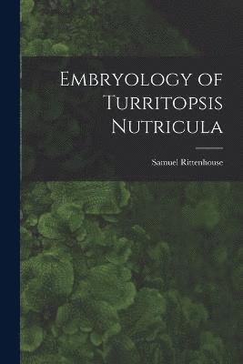 bokomslag Embryology of Turritopsis Nutricula