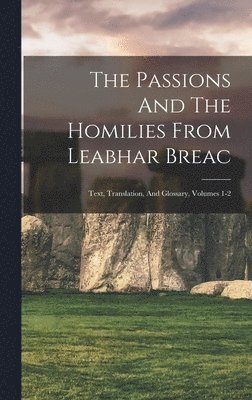 bokomslag Passions And The Homilies From Leabhar Breac
