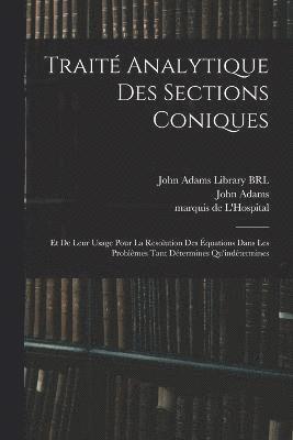 bokomslag Trait analytique des sections coniques