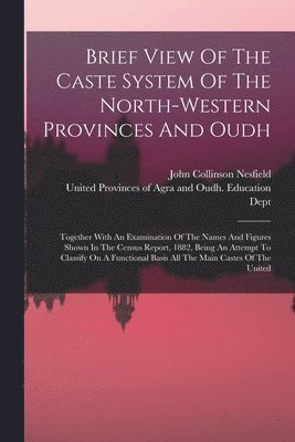 Brief View Of The Caste System Of The North-western Provinces And Oudh 1