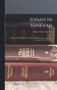 bokomslag Jonah In Ninevah