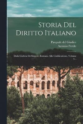 bokomslag Storia Del Diritto Italiano