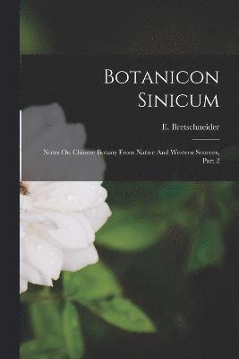 Botanicon Sinicum 1