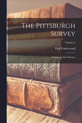 The Pittsburgh Survey; Findings in Six Volumes; Volume 6 1