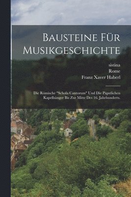 Bausteine für Musikgeschichte