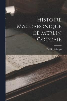 Teofilo Folengo - Histoire Maccaronique de Merlin Coccaie, Häftad