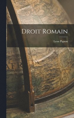 bokomslag Droit Romain