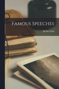 bokomslag Famous Speeches