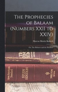 bokomslag The Prophecies of Balaam (Numbers XXII to XXIV)