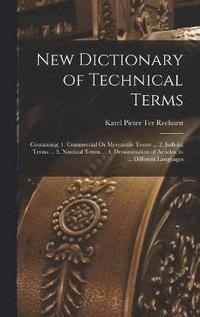 bokomslag New Dictionary of Technical Terms