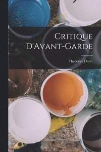 bokomslag Critique D'Avant-Garde