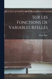 bokomslag Sur Les Fonctions De Variables Relles