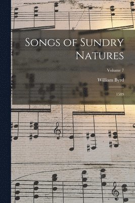 bokomslag Songs of Sundry Natures