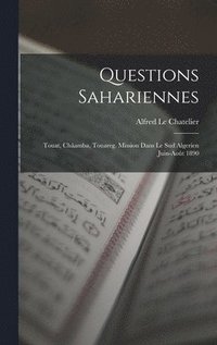 bokomslag Questions Sahariennes
