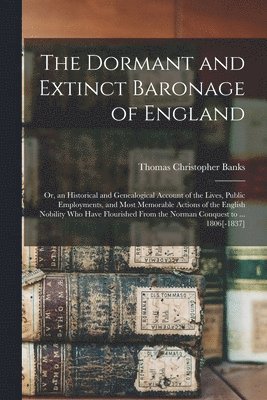 Dormant and Extinct Baronage of England