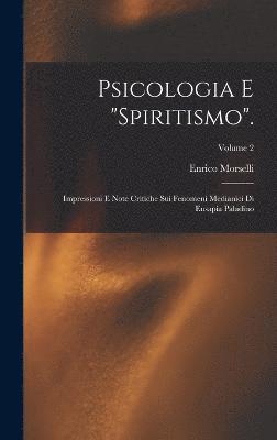 bokomslag Psicologia E &quot;Spiritismo&quot;.