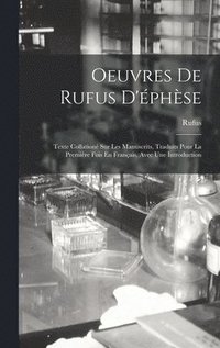 bokomslag Oeuvres De Rufus D'éphèse