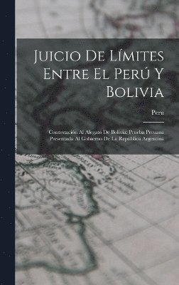 bokomslag Juicio De Lmites Entre El Per Y Bolivia