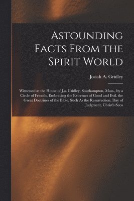 bokomslag Astounding Facts From the Spirit World