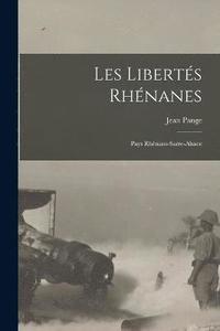 bokomslag Les Libertés Rhénanes