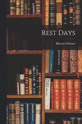 bokomslag Rest Days