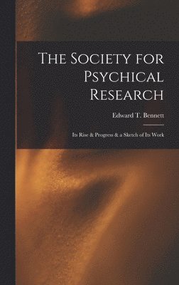 bokomslag Society for Psychical Research