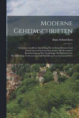 bokomslag Moderne Geheimschriften