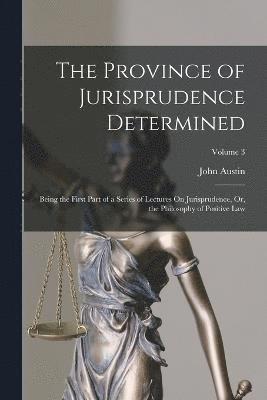 John Austin - Province of Jurisprudence Determined, Häftad